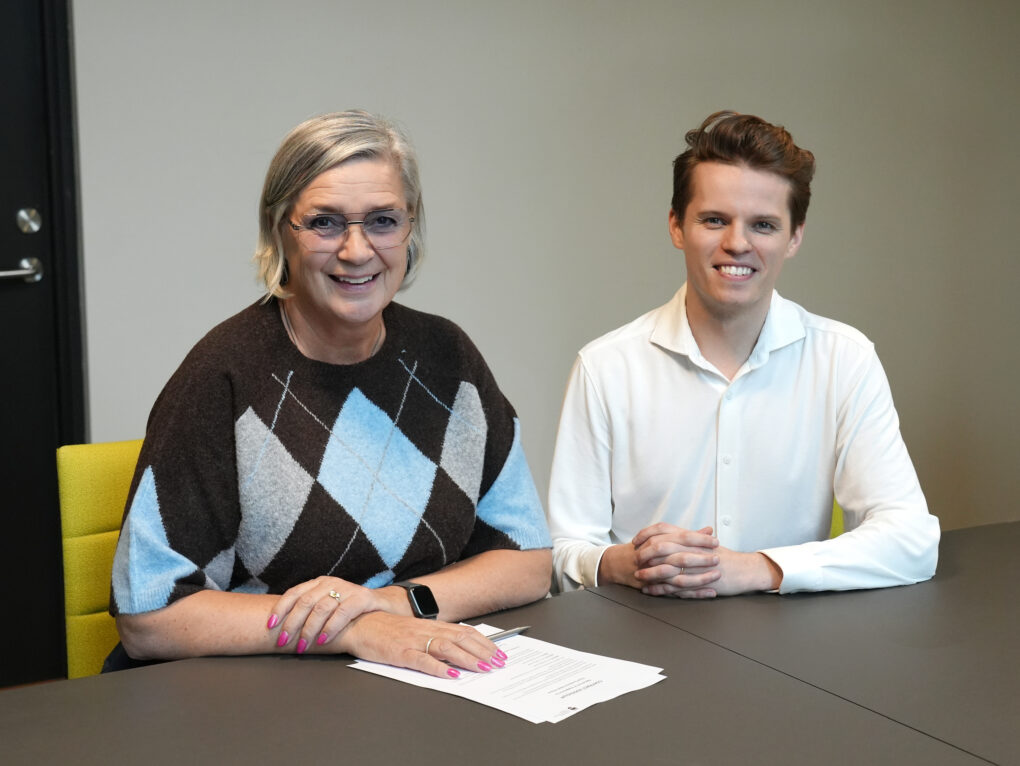 Anne Kathrine Slungård og Adam Hickox